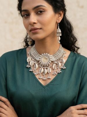 Cowrie Shell Collar Necklace Jewelry f1426