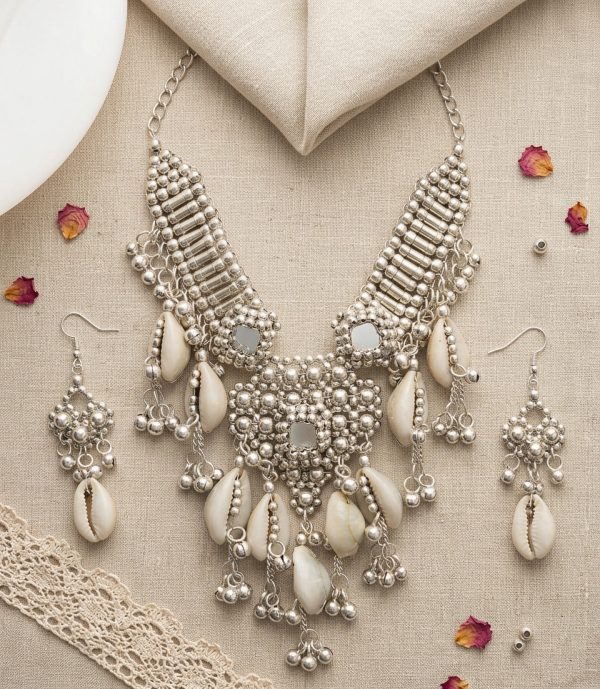 Gemini_Generated_Image_e9f9 Cowrie Shell Surfer Beach Necklace Earrings f1461