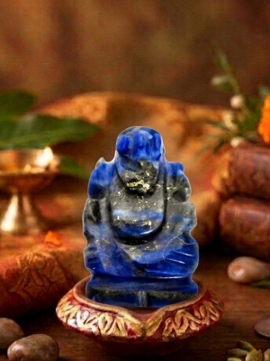 Ganesha Statue Sculpture Home Decoration Handmade Figurine Jade Stone Craft