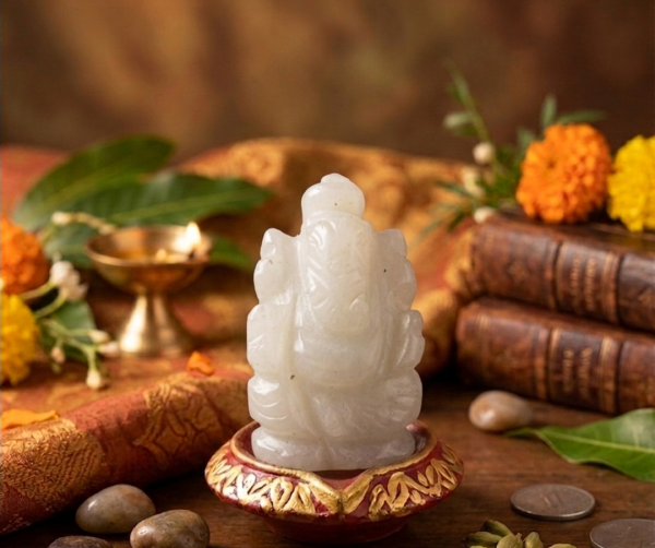 Gemini_Generated_Image_rvospcrvospcrvos Ganesha Statue Elephant Sculpture Hand Carved Ganesh Figurine Resin Craft Home Decoration