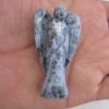 Angel Shape Crystal Sodalite Reiki Energy Stone Mascot Statue Home Decoration Craft Gift