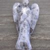 Angel Shape Crystal Sodalite Reiki Energy Stone Mascot Statue Home Decoration Craft Gift