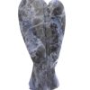 Angel Shape Crystal Sodalite Reiki Energy Stone Mascot Statue Home Decoration Craft Gift