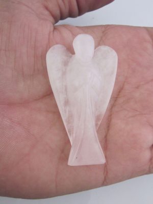 Natural Clear Quartz Rose Quartz Opal Etc, Angel Carving,crystal Angel Decoration Gifts