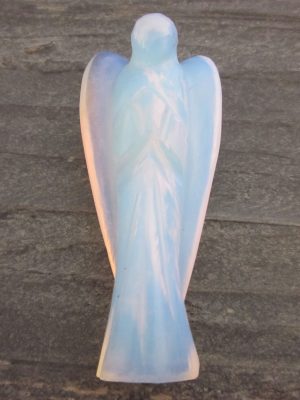 Beautiful Angel Shape Crystal Stone Healing Reiki Energy Gemstone Pendant Figurine Gift For Home Decoration Crafts Gift