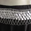 Tribal Kamarbandh Wear Coin Charm Chain BELT Dancer Skirt Dancing Accessory b157