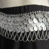 Tribal Kamarbandh Wear Coin Charm Chain BELT Dancer Skirt Dancing Accessory b157