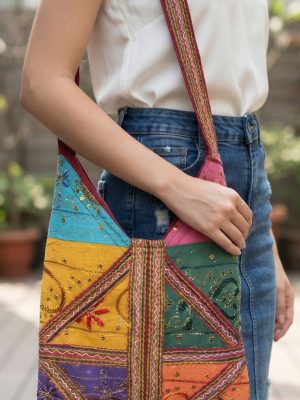 bag40_3 Tribal Banjara Rabari Bag