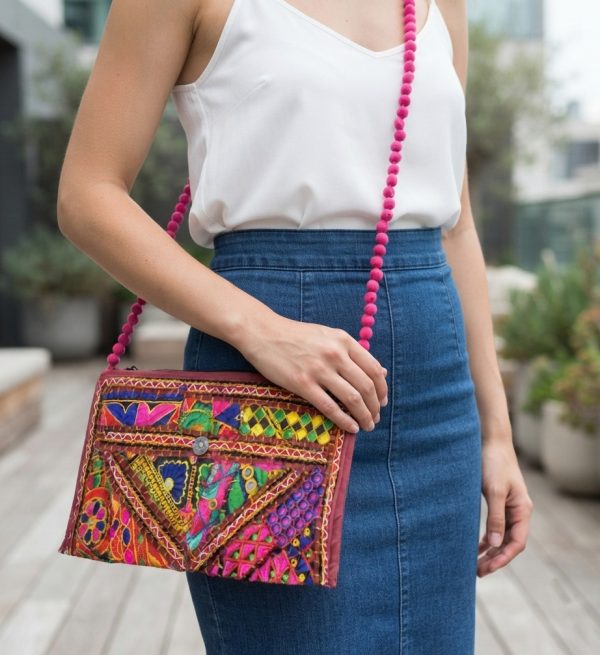 bag80_7 Bags & Purses | Free Shipping | Tribal Bag | Banjara Embroidered Bag | Boho Bag
