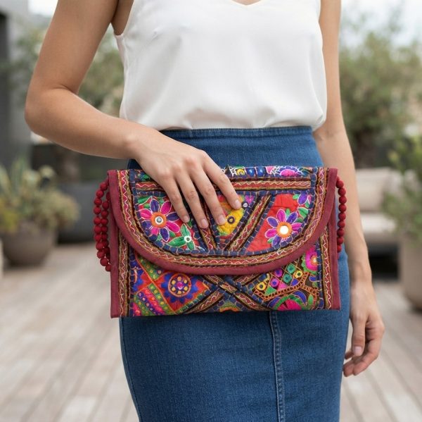 bag83_5 Bags & Purses | Free Shipping | Tribal Bag | Banjara Embroidered Bag | Boho Bag