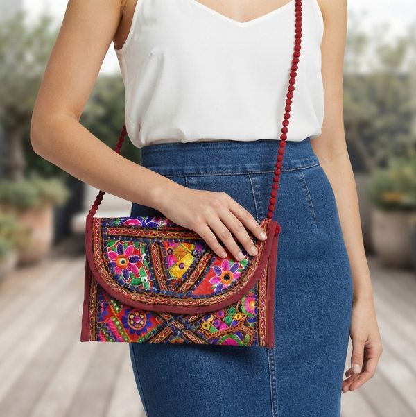 bag83_6 Bags & Purses | Free Shipping | Tribal Bag | Banjara Embroidered Bag | Boho Bag