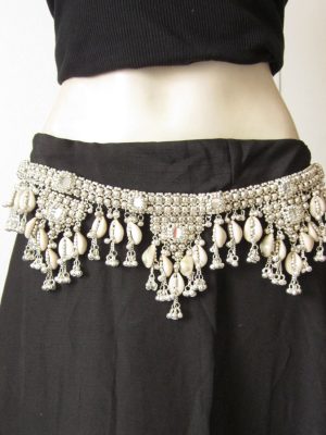 Free Shipping| Handmade Boho Belt| Cowrie Sea Shell Belt| Tribal Fusion Belly dance Belt Hip Scarf Waist jewelry| Christmas Gift for her bt510