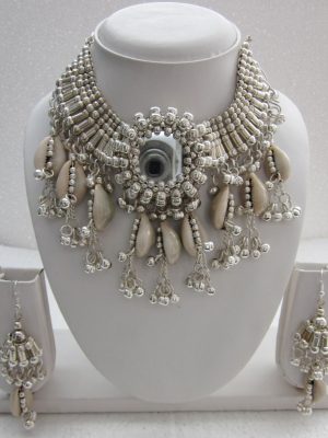 Cowrie Shell Necklace Jewelry| Tribal Gypsy Boho Hippie Rave Punk Beach Festival Jewelry Collar Necklace | Handmade Beaded Necklace f1426