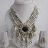 Metal Beads Cowrie Sea Shells Beaded Jewelry Necklace Earring Boho Gypsy Hippie f1464