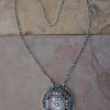Vintage Chain Pendant Long Statement Afghan Necklace Fashion Jewelry Boho Kuchi
