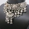 f1692_2 Artisan Vintage Cowrie Choker Necklace Womens Wedding Party Festival Bib X Jewelry f1692