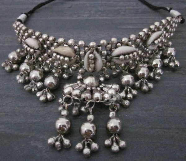 f1692_3 Artisan Vintage Cowrie Choker Necklace Womens Wedding Party Festival Bib X Jewelry f1692
