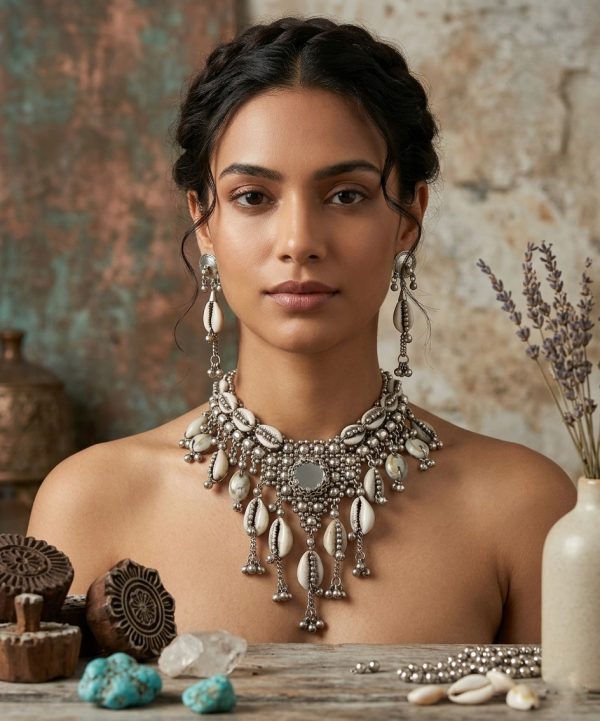 Silver fashion TRIBAL banjara Afghan Belly dance f266