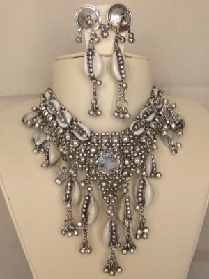 Silver fashion TRIBAL COSTUME JEWELRY kuchi gypsy banjara Afghan Belly dance f266