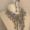 Silver fashion TRIBAL COSTUME JEWELRY kuchi gypsy banjara Afghan Belly dance f266