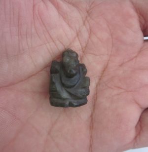 Home Decoration Ganesha  Statue Sculpture Handmade Jade Stone Ganesha Buddha Figurine