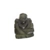 Home Decoration Ganesha  Statue Sculpture Handmade Jade Stone Ganesha Buddha Figurine
