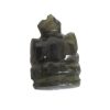 Home Decoration Ganesha  Statue Sculpture Handmade Jade Stone Ganesha Buddha Figurine