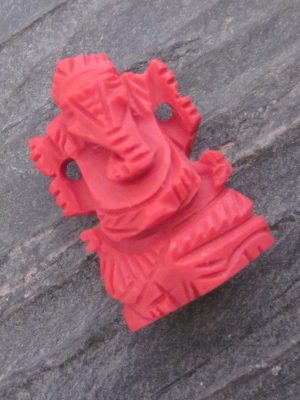 Ganesha  Statue Sculpture Handmade Figurine Man-made Stone Craft Home Decoration