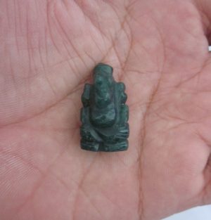 Ganesha Statue Sculpture Home Decoration Handmade Figurine Jade Stone Craft