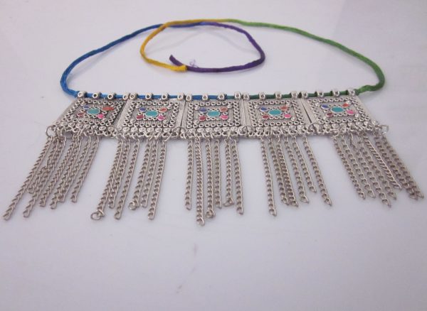 Statement Choker Necklace Fashion Jewelry Tribal Afghan Gypsy Boho Festival Gift