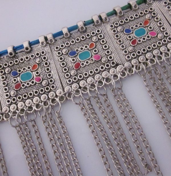 Statement Choker Necklace Fashion Jewelry Tribal Afghan Gypsy Boho Festival Gift
