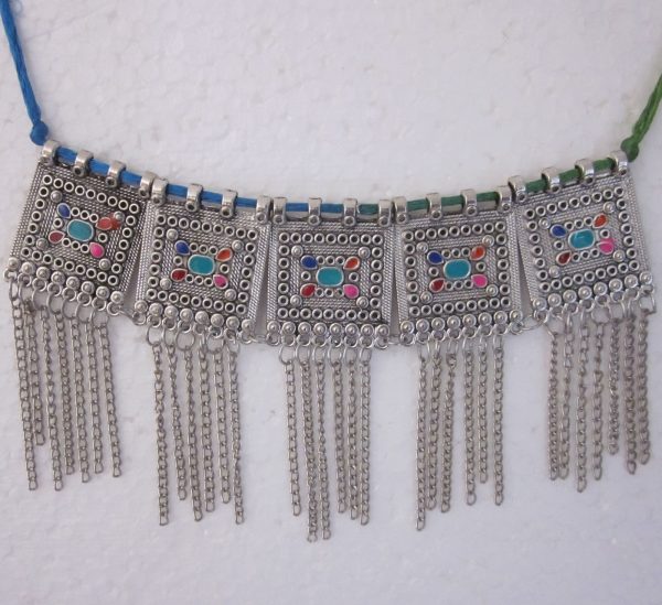 Statement Choker Necklace Fashion Jewelry Tribal Afghan Gypsy Boho Festival Gift
