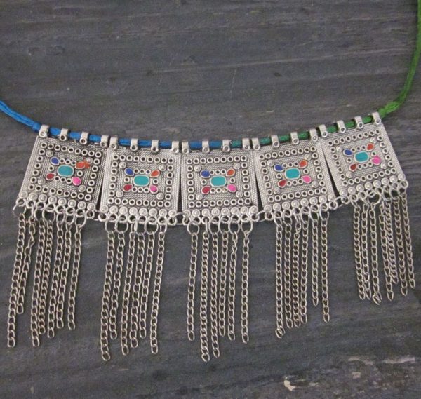 Statement Choker Necklace Fashion Jewelry Tribal Afghan Gypsy Boho Festival Gift