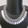 nk425 Coin Necklace Choker Vintage Boho Kuchi Gypsy Statement Fashion Jewelry Gift