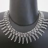 nk426 Elegant Choker Necklace Vintage Boho Gypsy Ethnic Bollywood Punk Festival Style