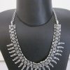 nk426_1 Elegant Choker Necklace Vintage Boho Gypsy Ethnic Bollywood Punk Festival Style