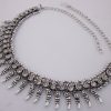 nk426_3 Elegant Choker Necklace Vintage Boho Gypsy Ethnic Bollywood Punk Festival Style