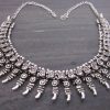 nk426_6 Elegant Choker Necklace Vintage Boho Gypsy Ethnic Bollywood Punk Festival Style