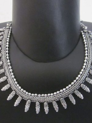 nk429 Choker Necklace Ethnic Tribal Kuchi Valentine Day Boho Gypsy Hippie Style Gift