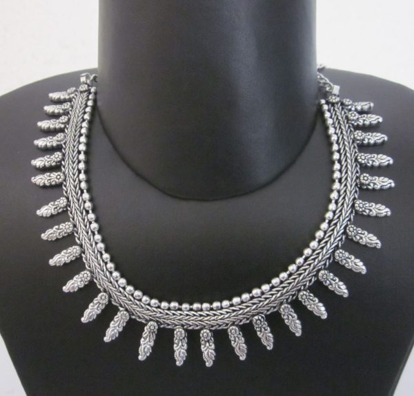 nk429 Choker Necklace Ethnic Tribal Kuchi Valentine Day Boho Gypsy Hippie Style Gift