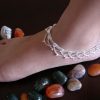 y9063 Silver Brass ANKLET Payal Gift Wedding Free Shipping y9063
