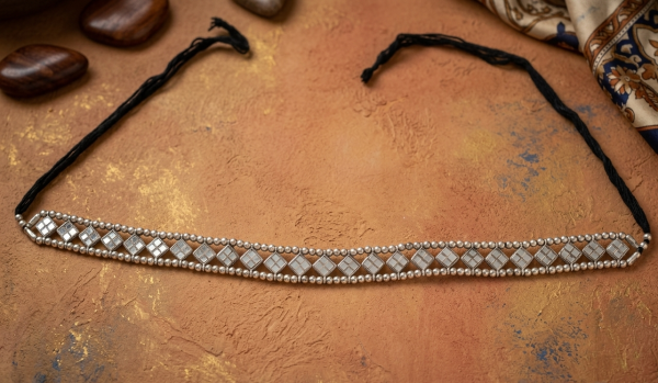 Gemini_Generated_Image_1x6bg91x6bg91x6b Antique Silver Plated Indian Saree Fashion Belt belta42