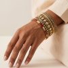 Gold plated Bangles for women 2.4 festival India Saree Fashion y551