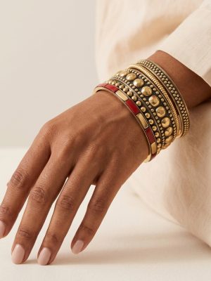 Gold plated Bangles for women 2.4 festival India Saree Fashion y551