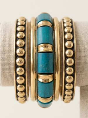 Bridal Bracelet Bollywood 2.6 Jewelry Banjara look 5 pcs set y508
