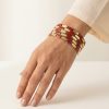 Indian Bangles Set of 5 Gold Oxidized Plated Bollywood Indian Sari Kada