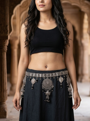 Artisan Jewelry BELT Tribal BellyDance Gypsy Kuchi Boho bt238