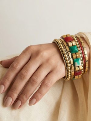 Handcrafted Ethnic Indian 2.6 Costume Jewelry BANGLE KANGAN y507