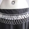 Indian Dance Coin Charm Chain BELT ATS Dancer Skirt Dancing Accessory b136