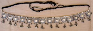 India Classic and Modern Ethnic Fashion Accessory Silver Oxidized belta114